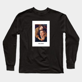 The Lovers Tarot Card - Anne Bancroft and Mel Brooks Long Sleeve T-Shirt